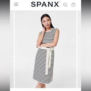 AirEssentials Tie-Waist Tank Dress XS (worn once) SPANX